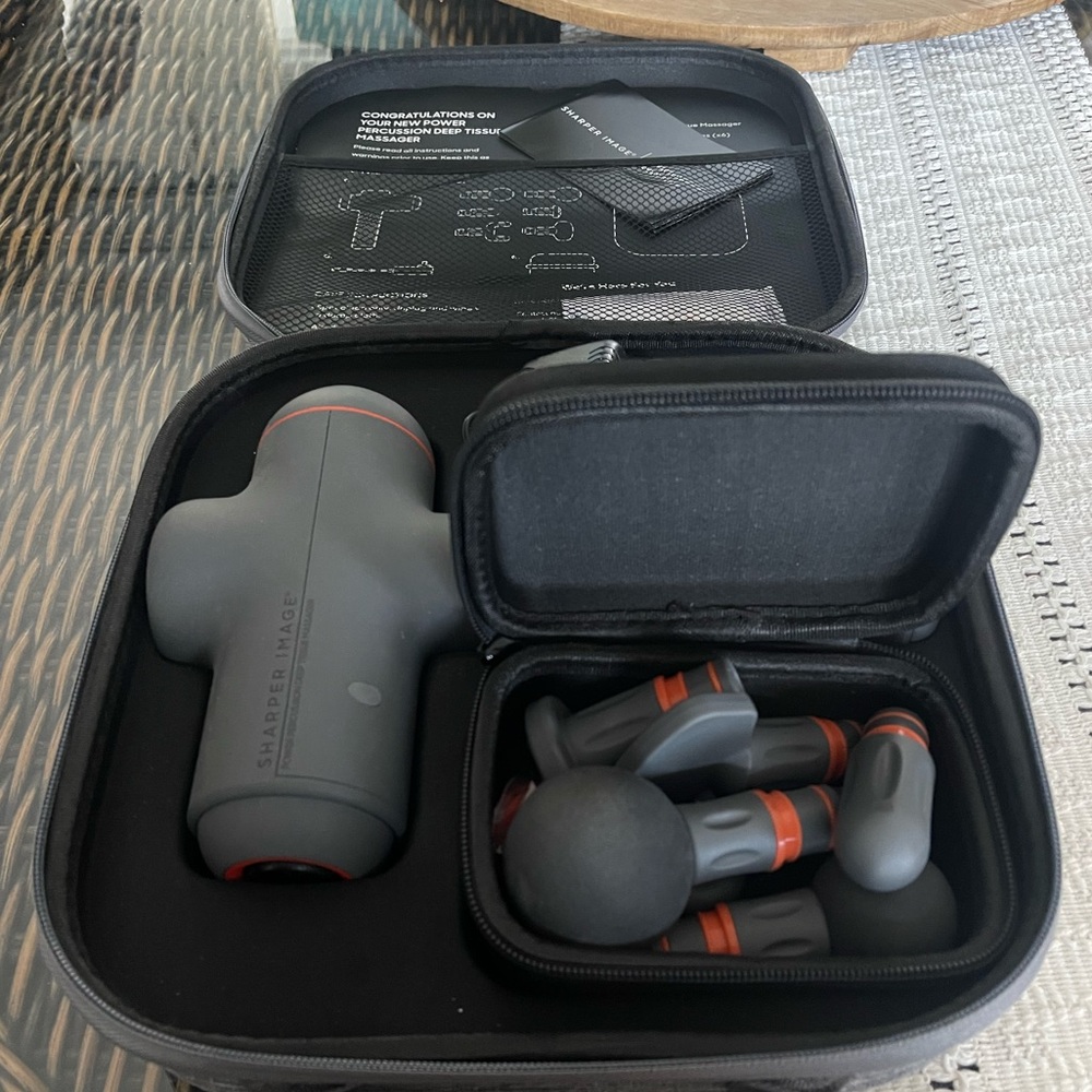 Sharper image deep tissue percussion Massager